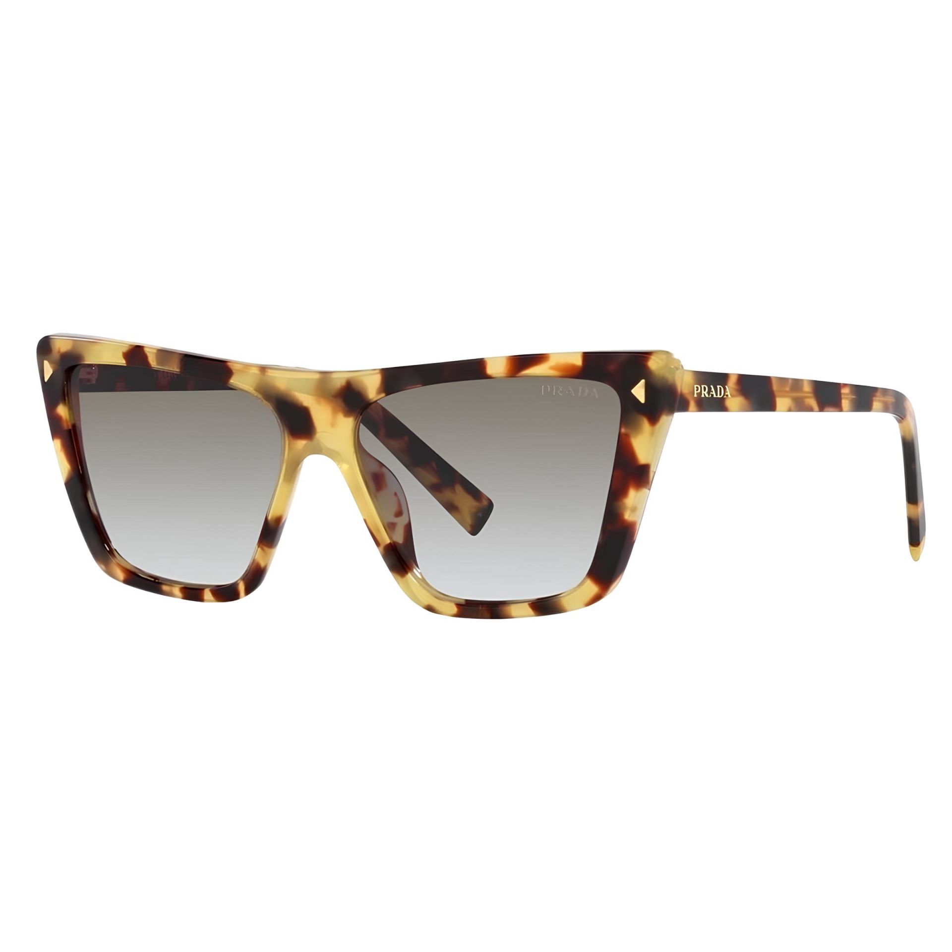 Prada 0Pr 21ZS Leopar Cat Eye Kadın Güneş Gözlüğü