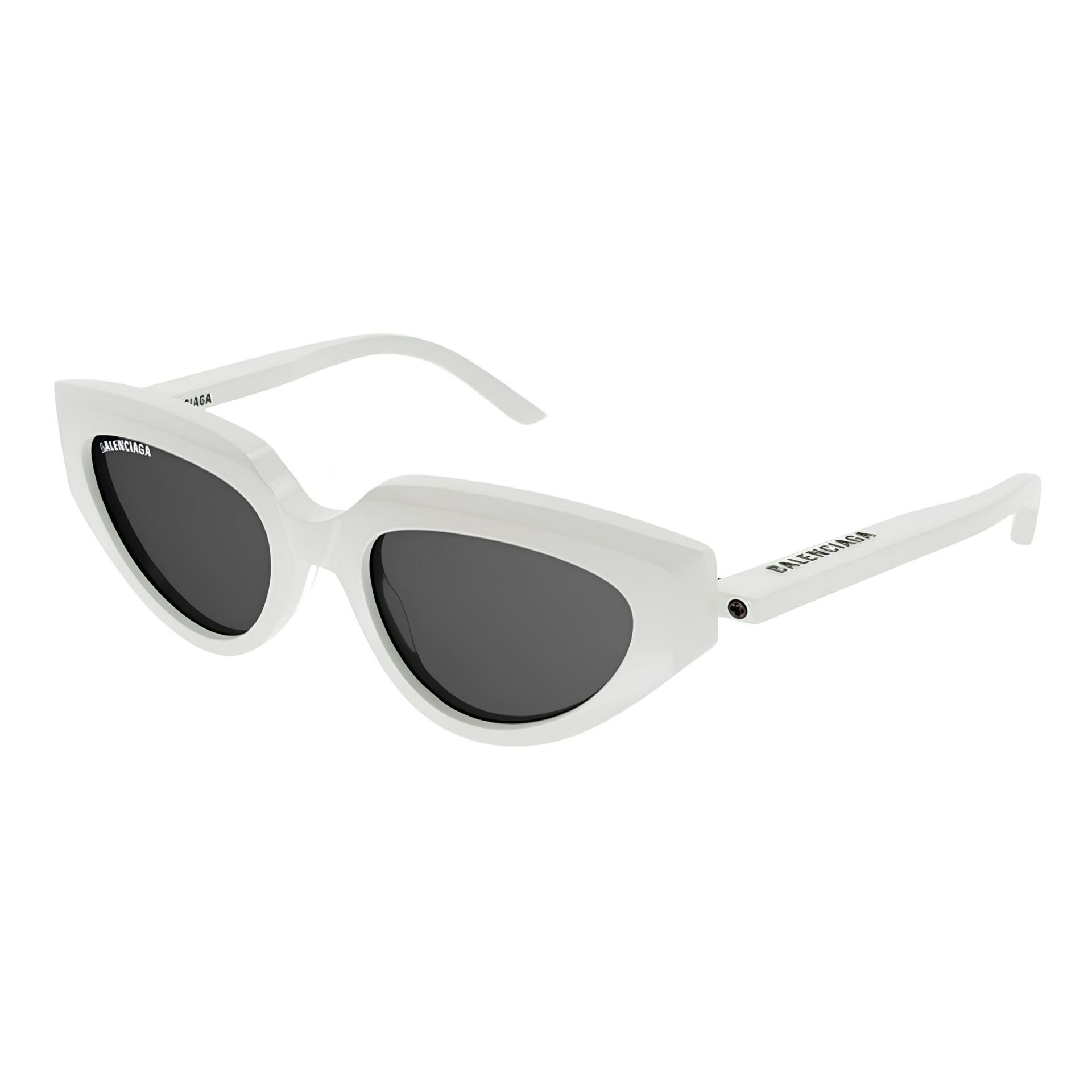 Balenciaga Bb0159S Cat Eye Beyaz Kadın Güneş Gözlüğü