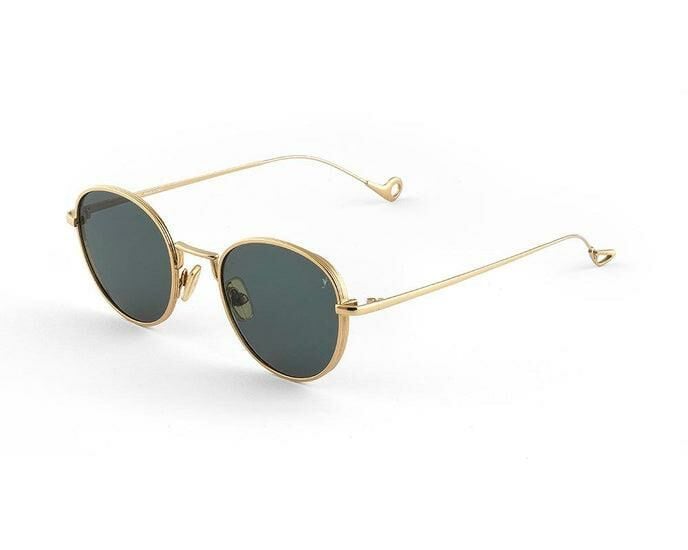 Eyepetizer Alen Metal Gold Yuvarlak Erkek Güneş Gözlüğü