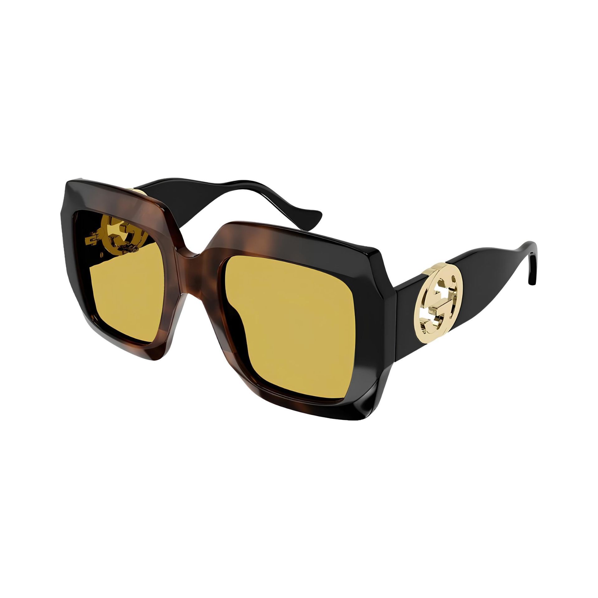Gucci Gg1022S Siyah Kare Kadın Güneş Gözlüğü
