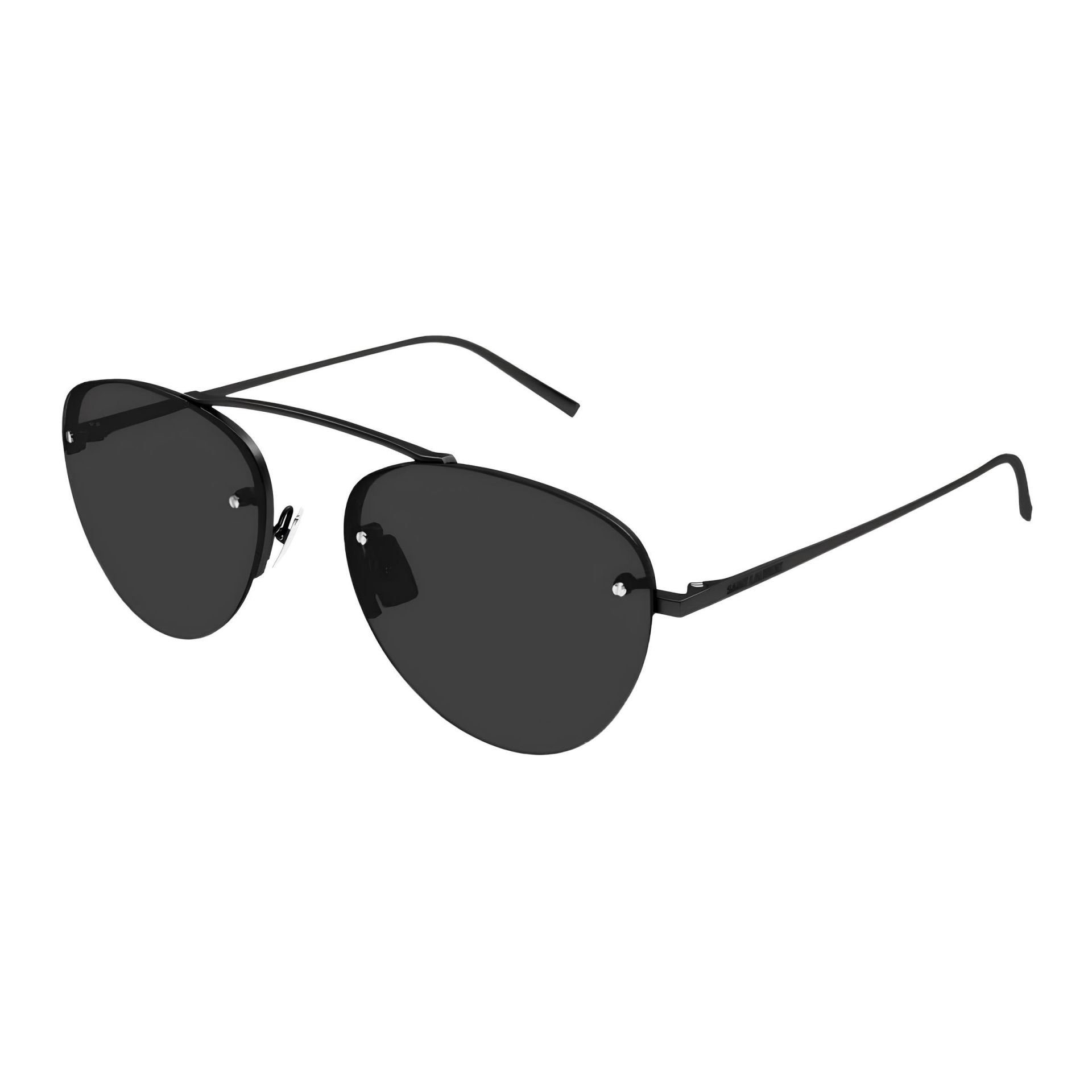 Saint Laurent SL 575 Siyah Damla Metal Unisex Güneş Gözlüğü