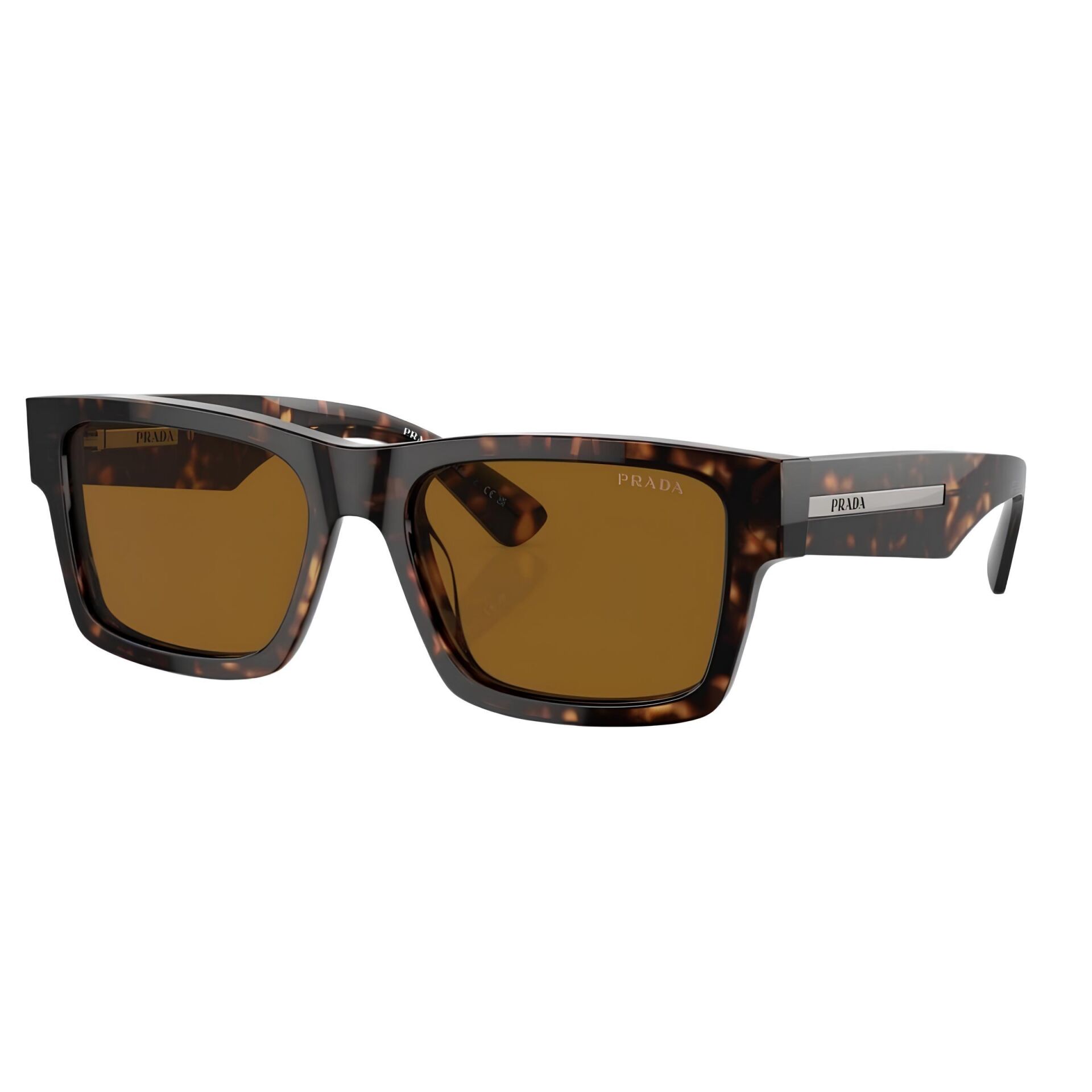 Prada 0Pr 25ZS Leopar Kare Unisex Güneş Gözlüğü