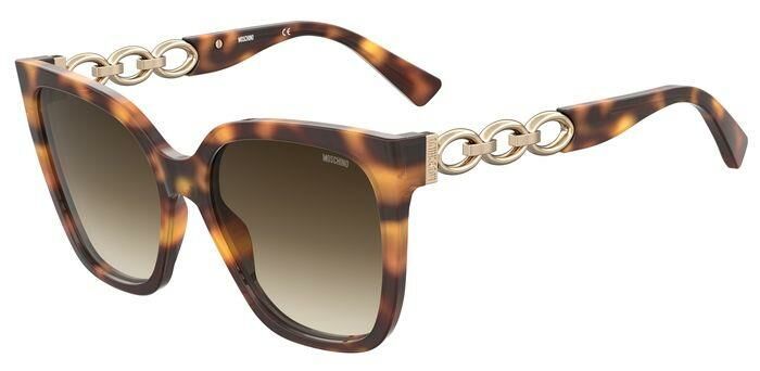 Moschino Mos098/S Leopar Kelebek Kadın Güneş Gözlüğü