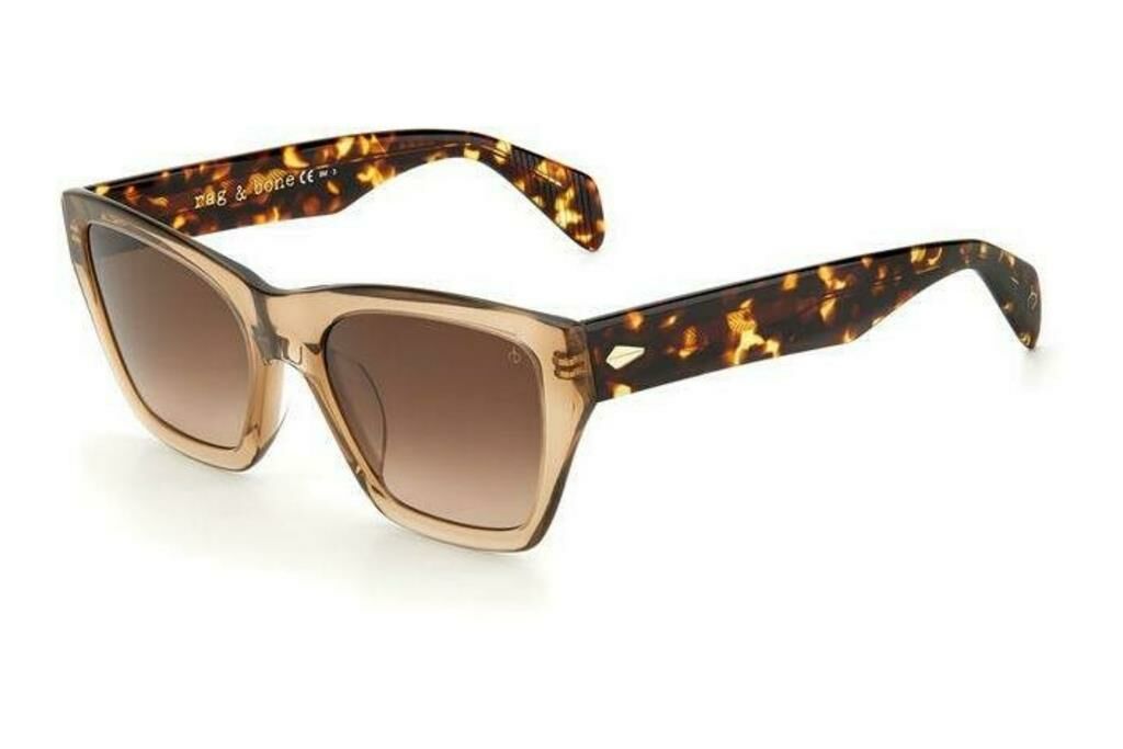 Rag & Bone Rnb 1046/G/S Leopar Şeffaf Kadın Güneş Gözlüğü