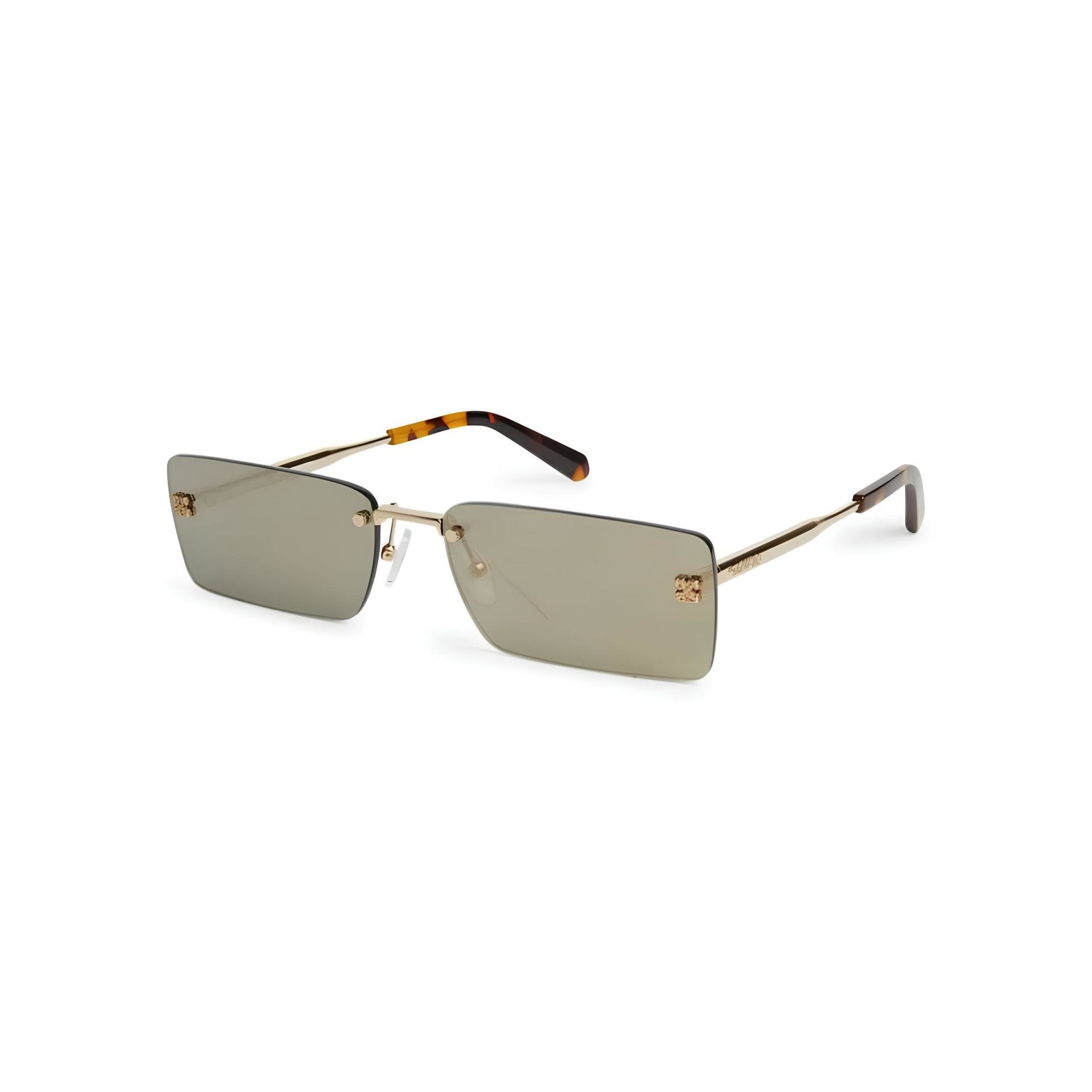 Off White Oeri096 Metal Dikdörtgen Unisex Güneş Gözlüğü