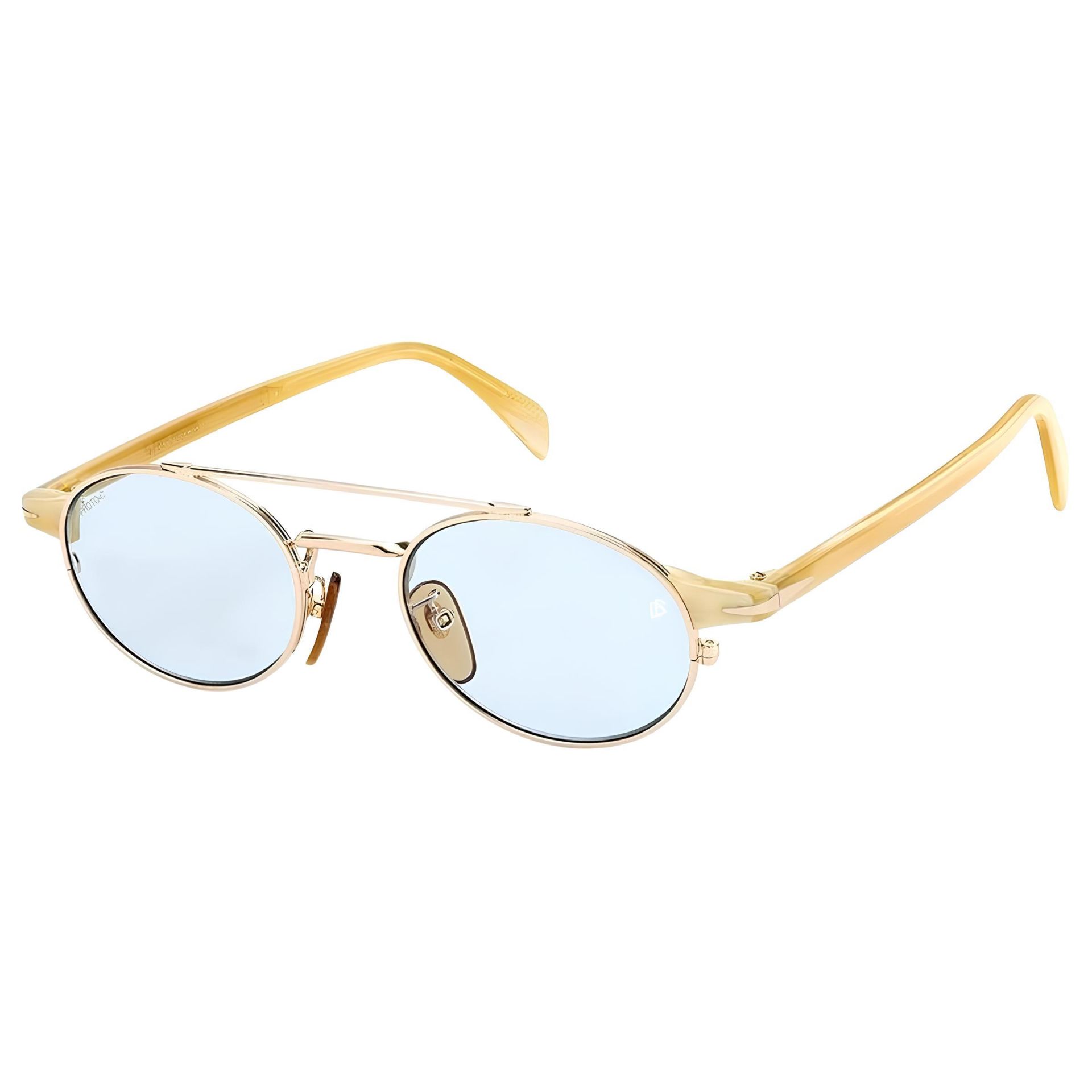 David Beckham DB 1042/S Gold Metal Yuvarlak Erkek Güneş Gözlüğü