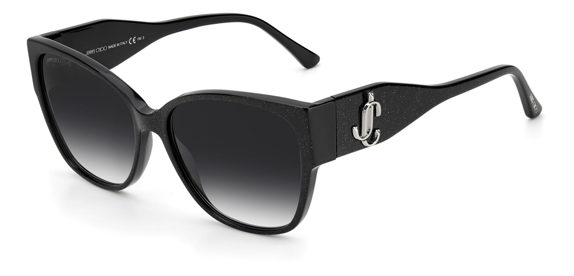 Jimmy Choo Shay/S Cat Eye Siyah Kadın Güneş Gözlüğü