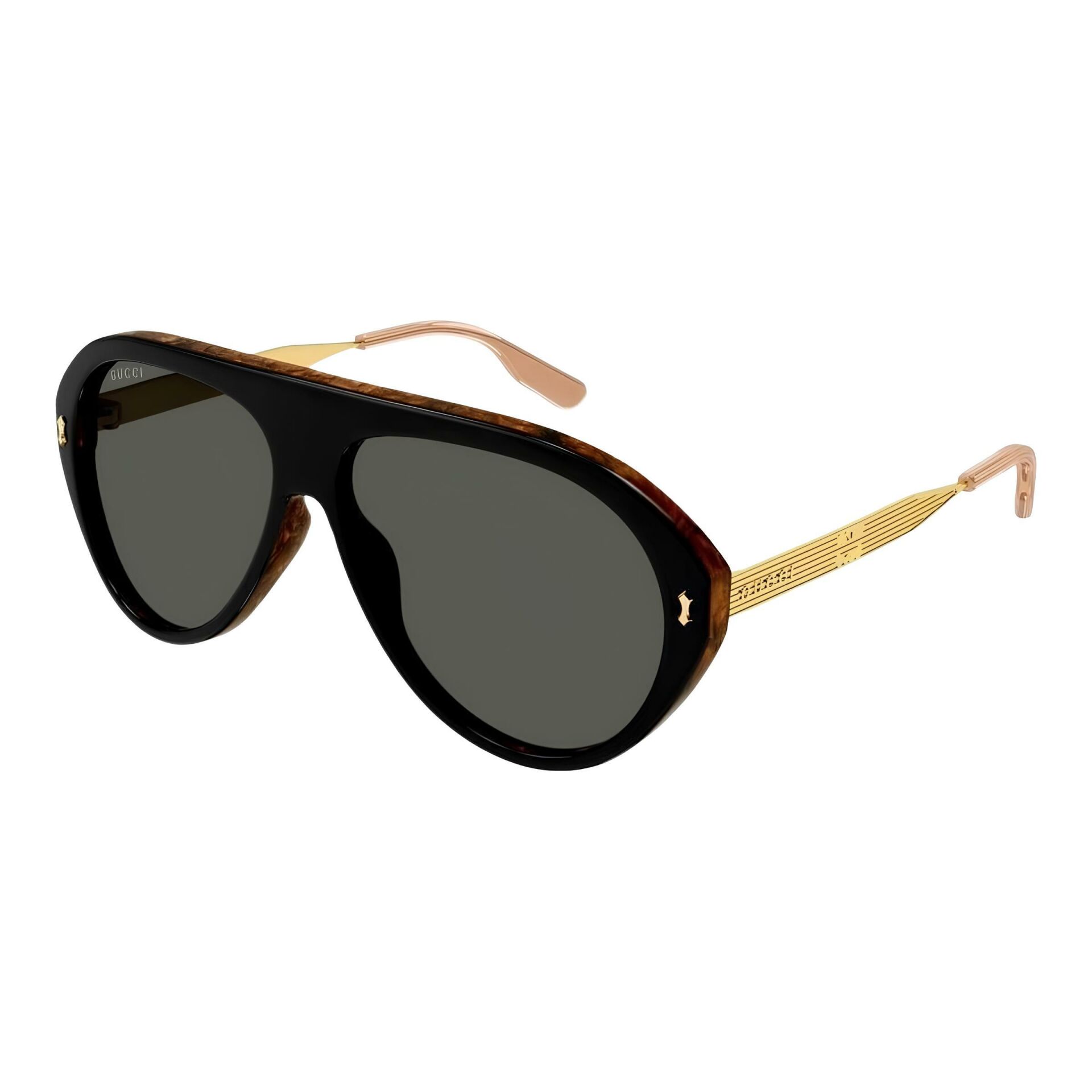 Gucci Gg 1515S Siyah Oval Kadın Güneş Gözlüğü