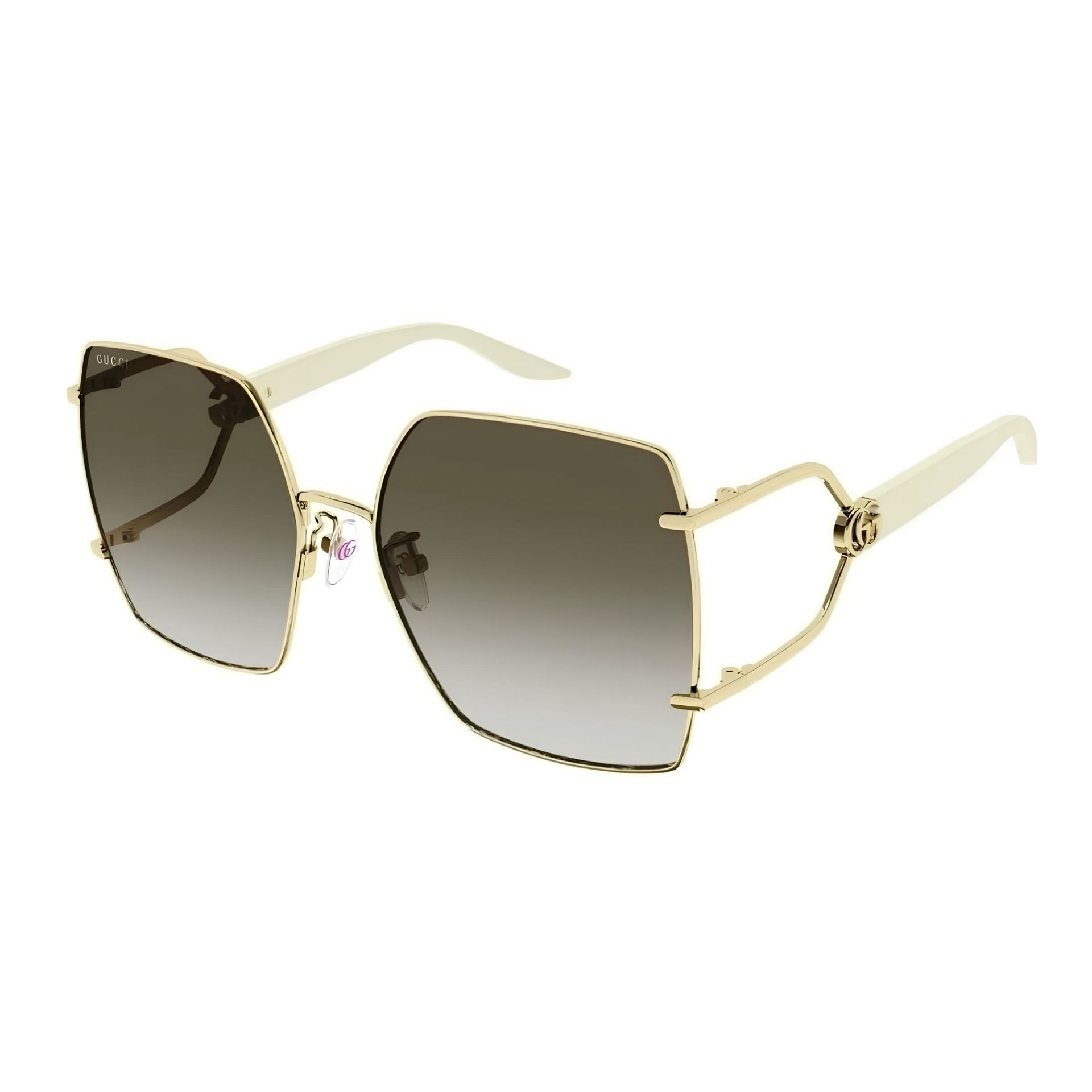 Gucci Gg 1564SA Metal Beyaz Kadın Güneş Gözlüğü