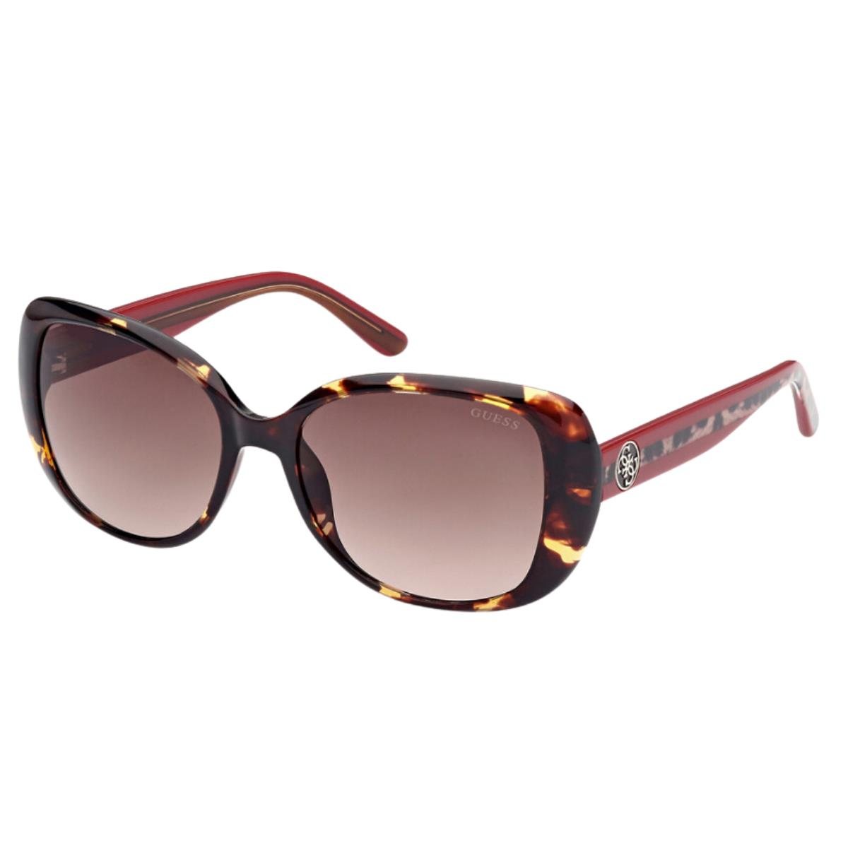Guess Gu7822 Leopar Cat Eye Kadın Güneş Gözlüğü
