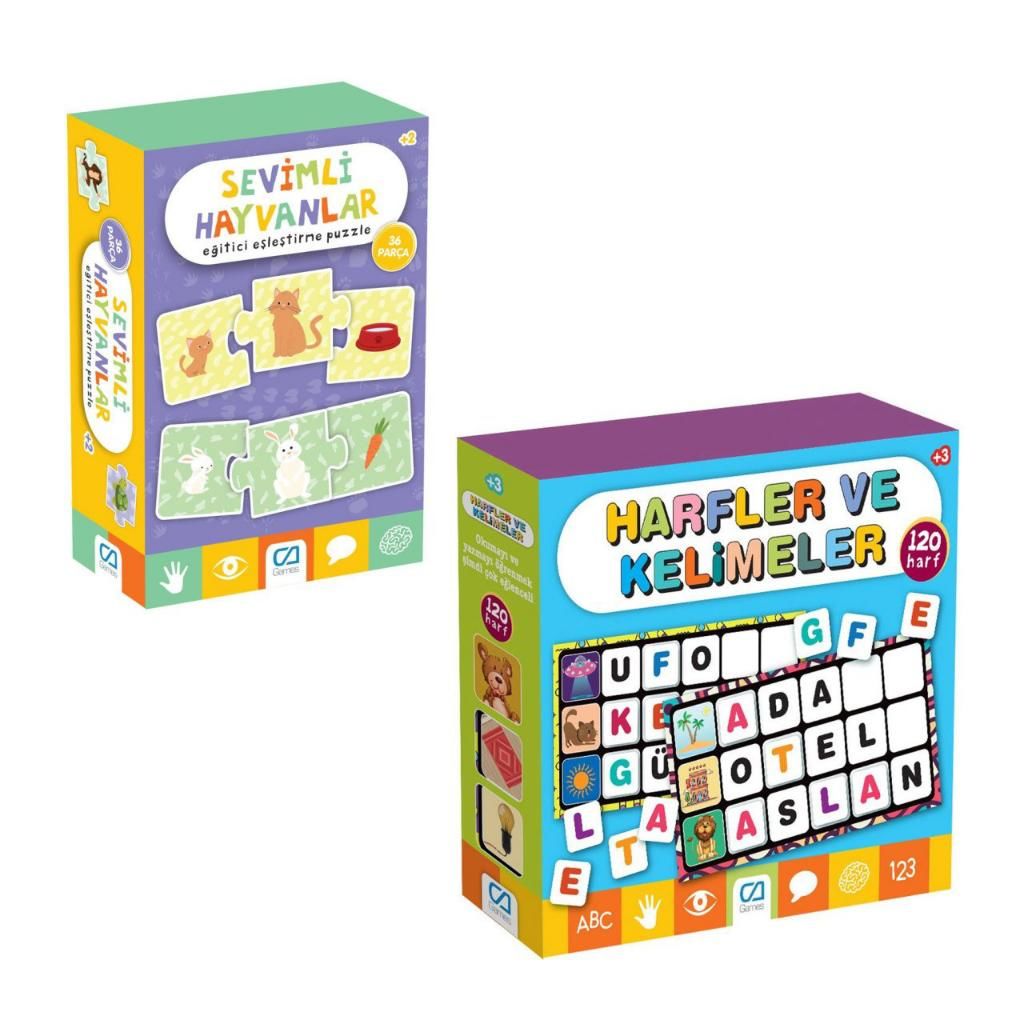 CA GAMES EĞİTİCİ PUZZLE SET 01