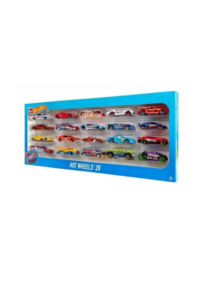 H7045 Hot Wheels 20'li Araba Seti-Karışık