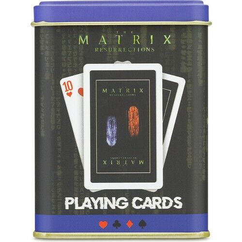 Mabbels Lisanslı Matrix Iskambil Kağıdı (Metal Kutulu)