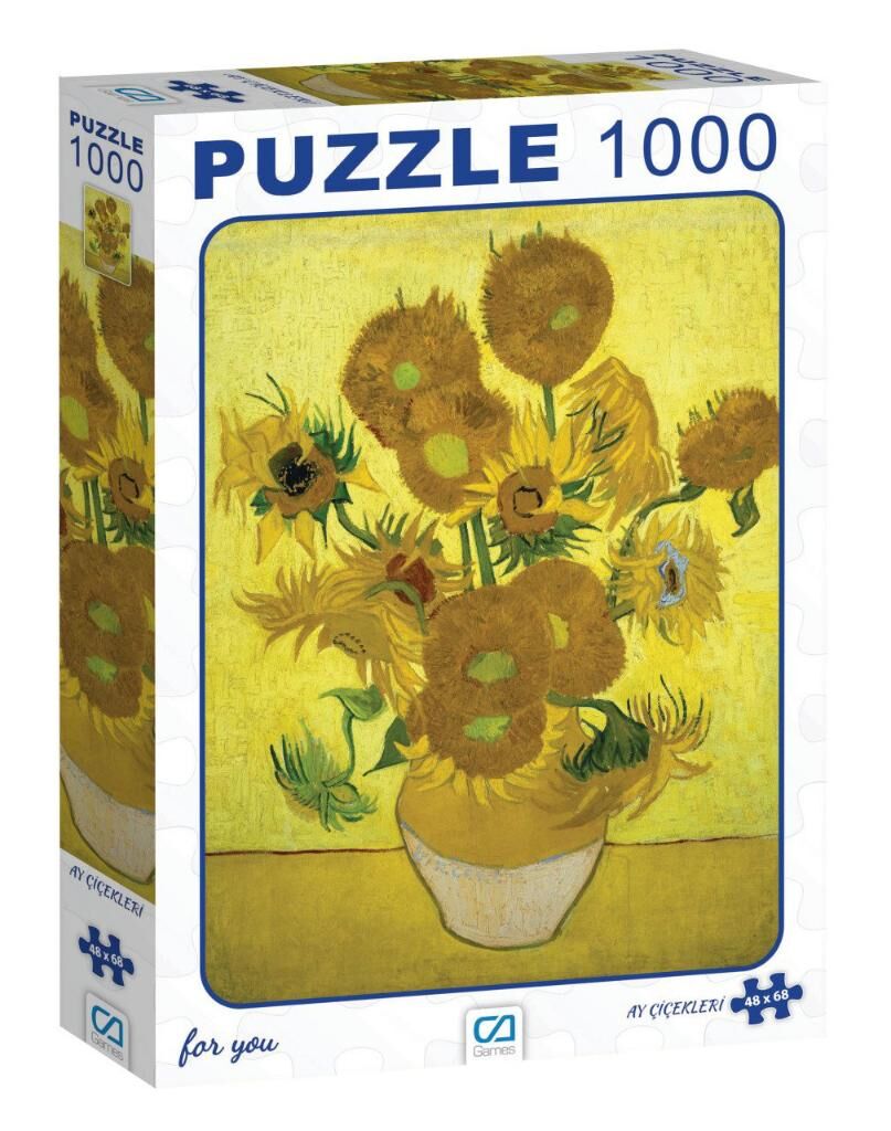 AYÇİÇEKLERİ 1000 PARÇA PUZZLE