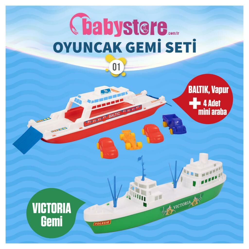 Babystore Oyuncak Gemi Seti No.1