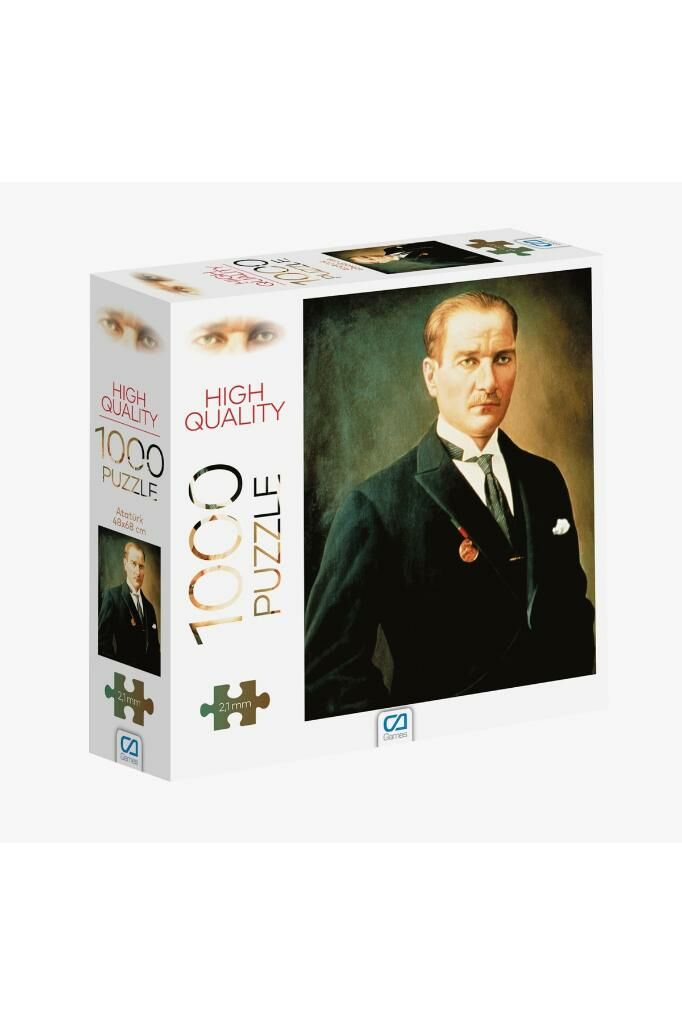 1000 Parça Atatürk Puzzle (yeni)