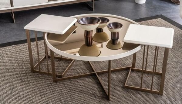 Teşhir Aura Sehpa Takımı