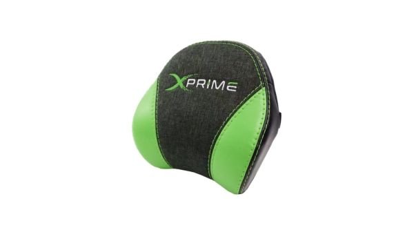 XPrime Tyler Oyuncu Koltuğu Hybrid Kumaş 4D Kolçak Ayak Uzatmalı Yeşil