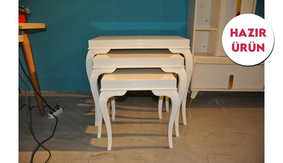 3034 Avangard Zigon Sehpa (Hazır Ürün)