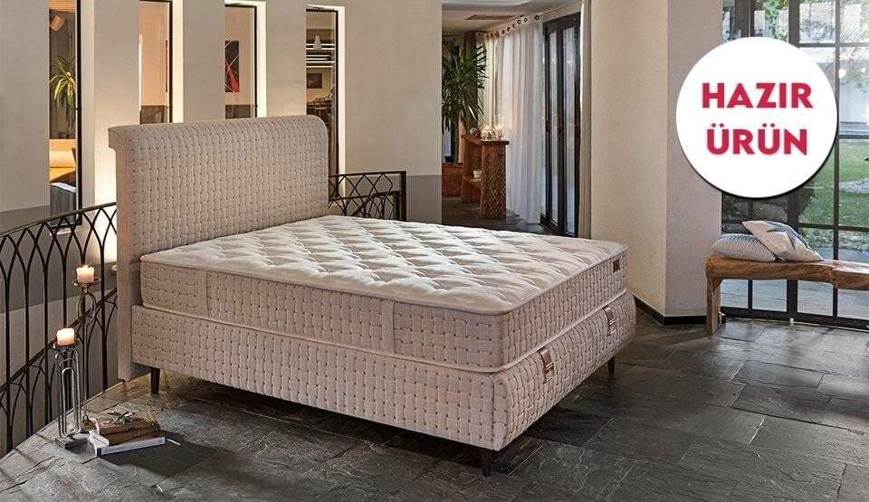 İdaş Valentine Yatak, Baza, Başlık Set (Hazır Ürün)