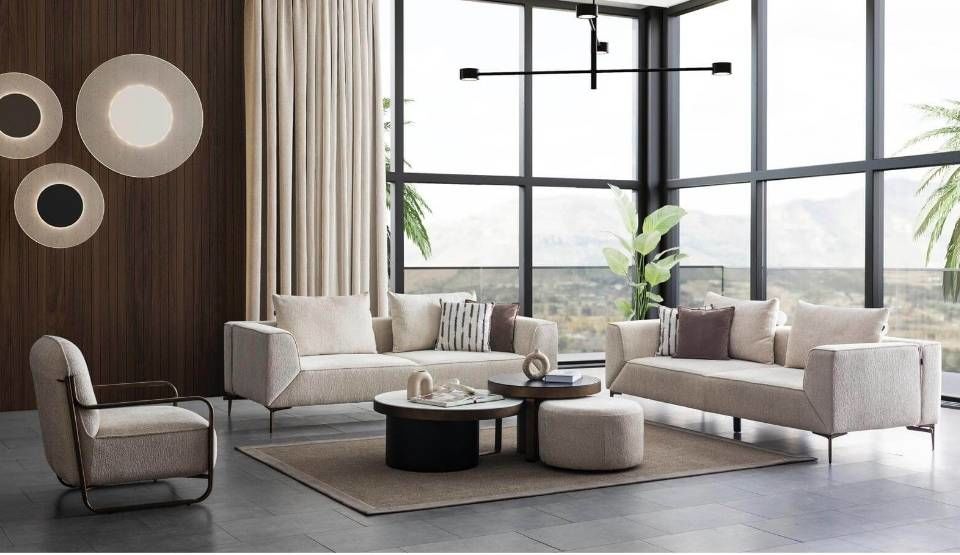 Loft Mekanizmalı Koltuk Takımı Üçlü Koltuk