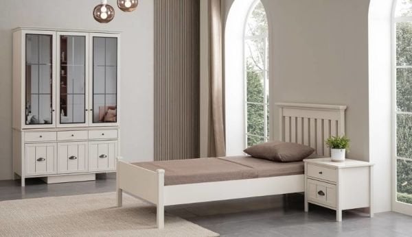 Gize Genç Odası 100*200 Başlık ve Bazalı Karyola