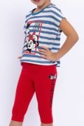 Minnie Mouse Kız Çocuk Tayt Takımı D4648