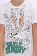 Minnie Mouse Bugs Bunny Lisanslı Krem Erkek Çocuk Kapri Takım   L1467