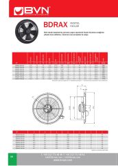 Bahçıvan BDRAX Aksiyel Fan