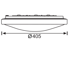 Jupiter JC040 Tavan Armatürü