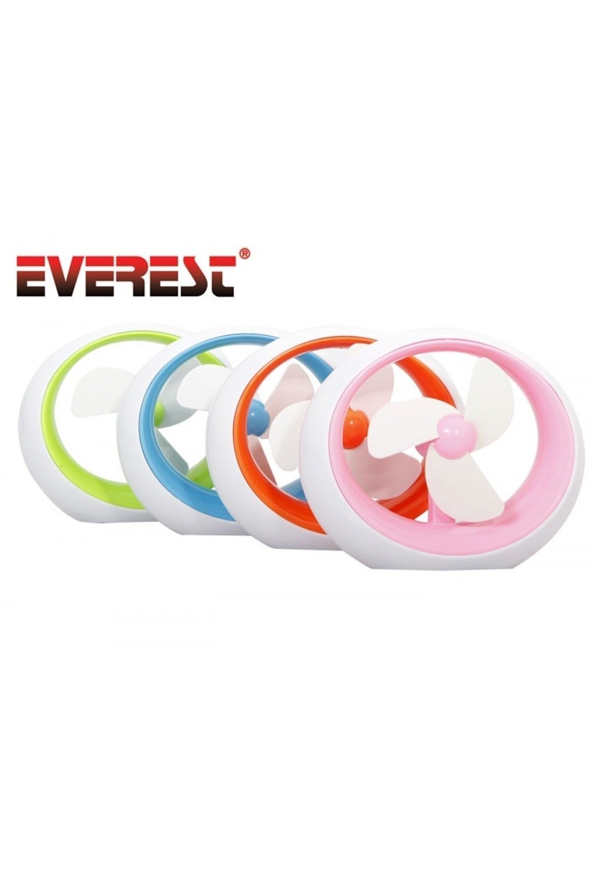 Everest EFN-481 Masaüstü Usb ve Pilli Serinletici Vantilatör Fan