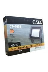 Cata CT-4658 50w 6400k Beyaz Slim Led Projektör