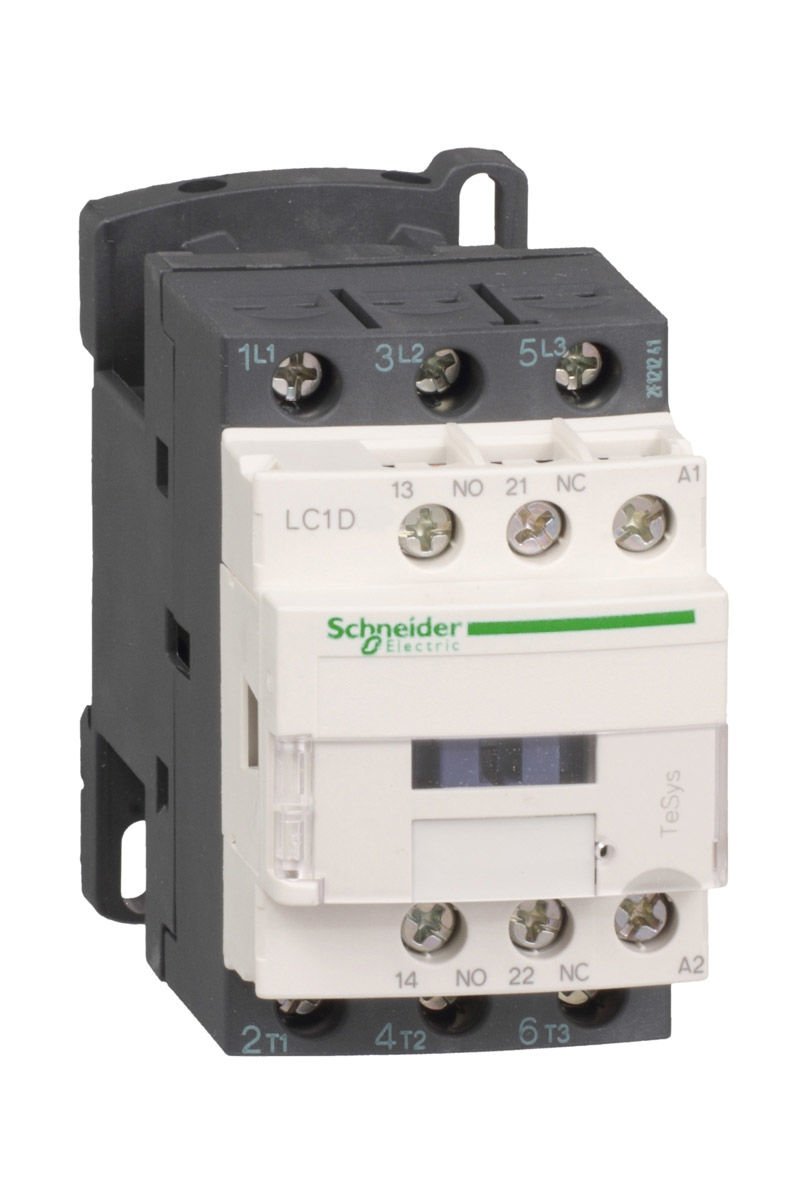 Schneider LC1D18M7 18A 7.5kW Güç Kontaktörü 220VAC 3P 1NA+1NK
