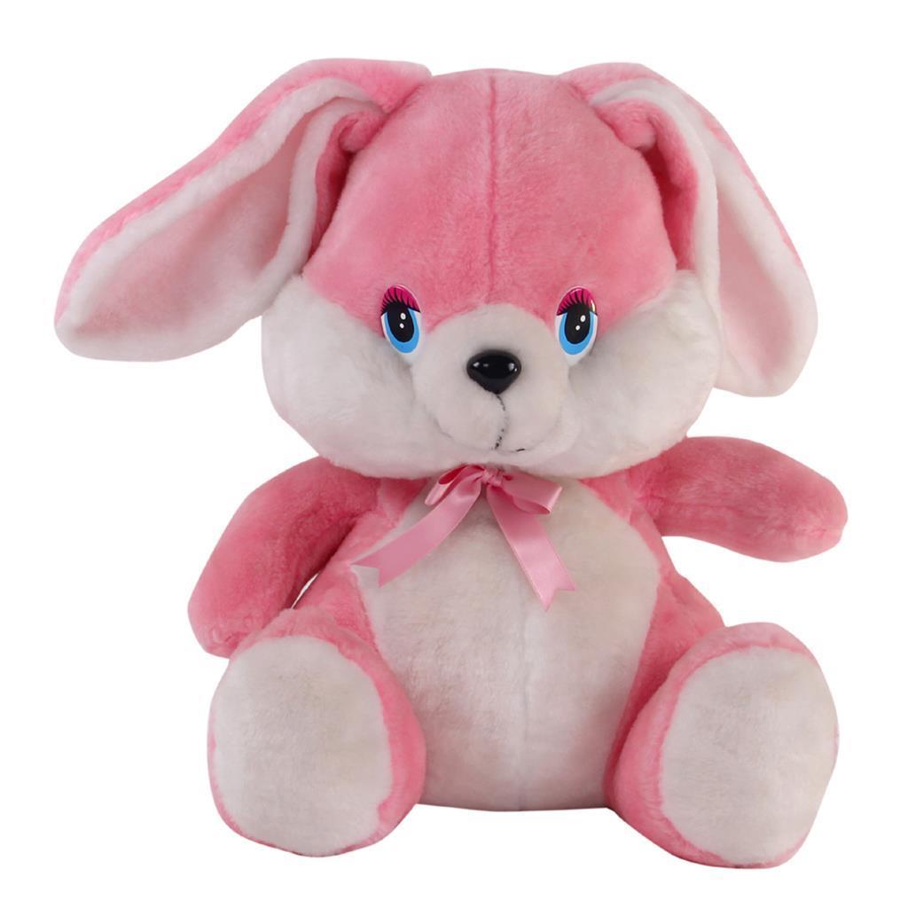 Peluş Tavşan Orta Boy Pembe Peluş 65 cm