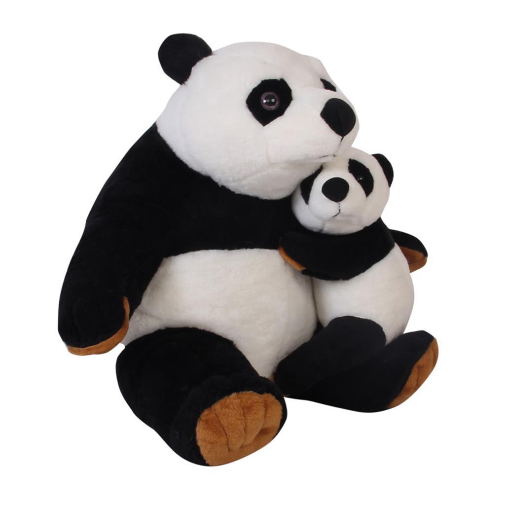 Yavrulu Panda Peluş 70 cm
