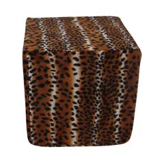 Leopar Küp Puf Wellsoft 40x40 cm