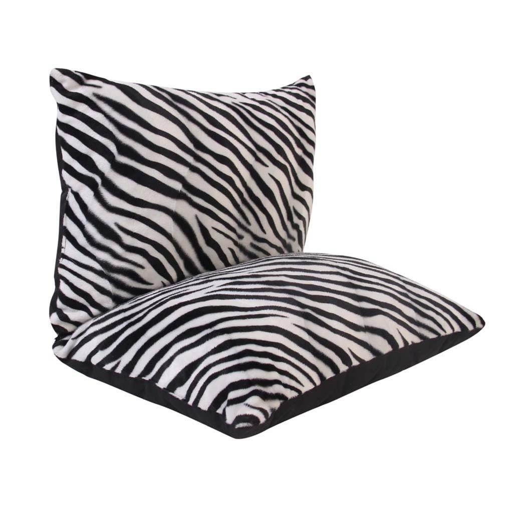 Zebra İkili Set Yer Minderi Wellsoft-İmperteks 56 cm