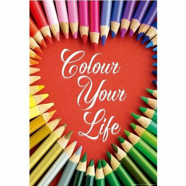 17081 Colour Your Life 500 Parça Puzzle - Educa Puzzle