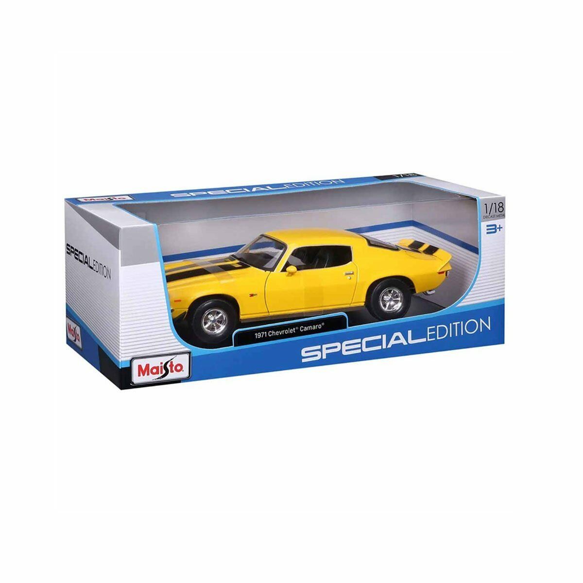 MAIS 31131 1971 Chevrolet Camaro Model Araba 1:18 -Necotoys