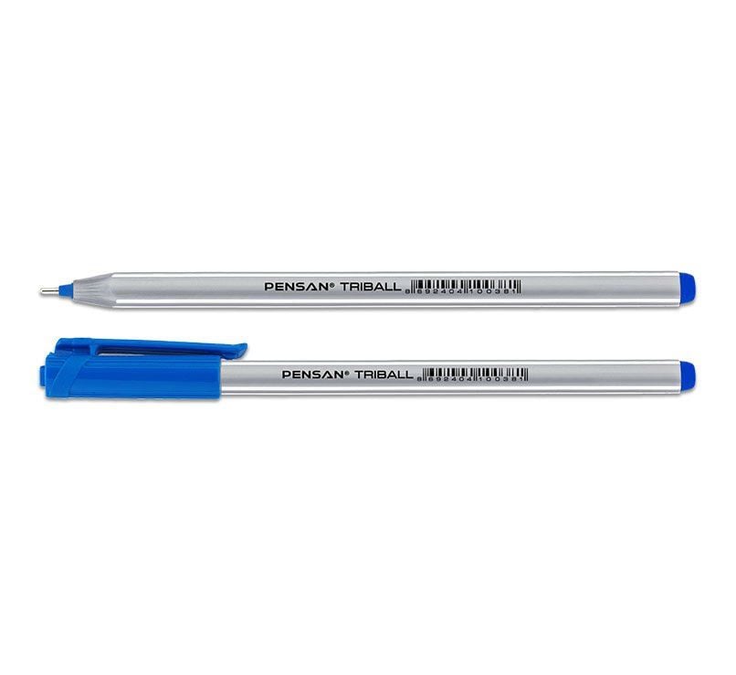 Pensan Mavi Triball Tükenmez Kalem 12 Li