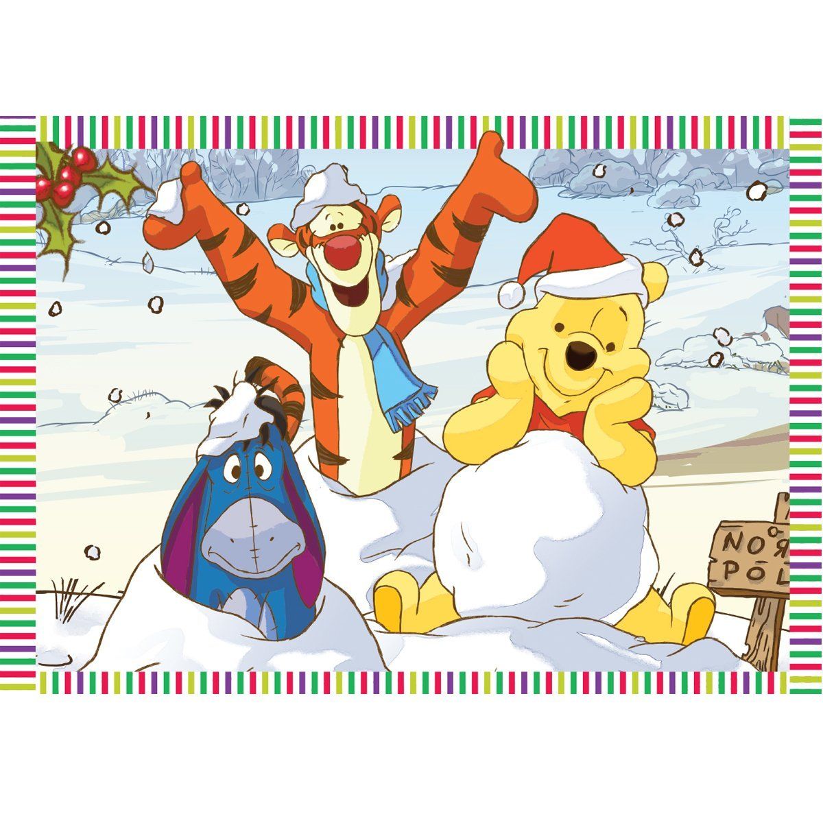 WN714 KS, Winnie The Pooh, 100 Parça Puzzle