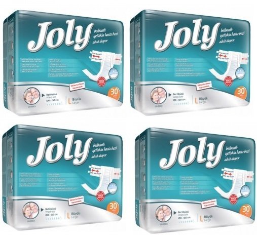 Joly Hasta Bezi Belbantlı Large 30 Adet X.4 Paket (120 Adet)