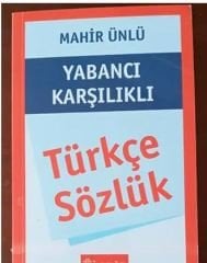 Yabancı Karşılıklı Türkçe Sözlük (cep boy)