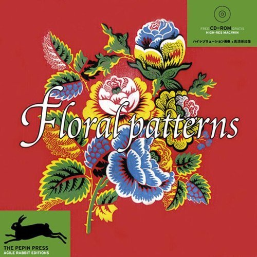 Floral Patterns + CD Rom (Pepin Press)