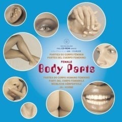 Female Body Parts + CD Rom (Pepin Press)