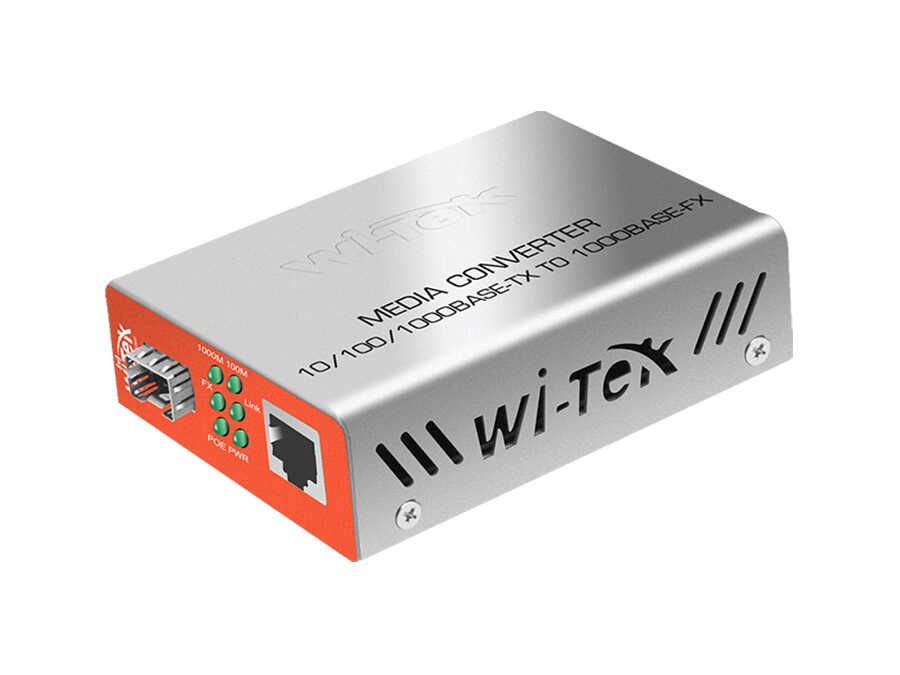 Wi-Tek WI-MC111G Gigabit SFP Media Converter