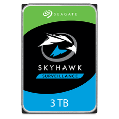 Seagate Skyhawk 3 TB 7/24 Güvenlik Harddiski ITH