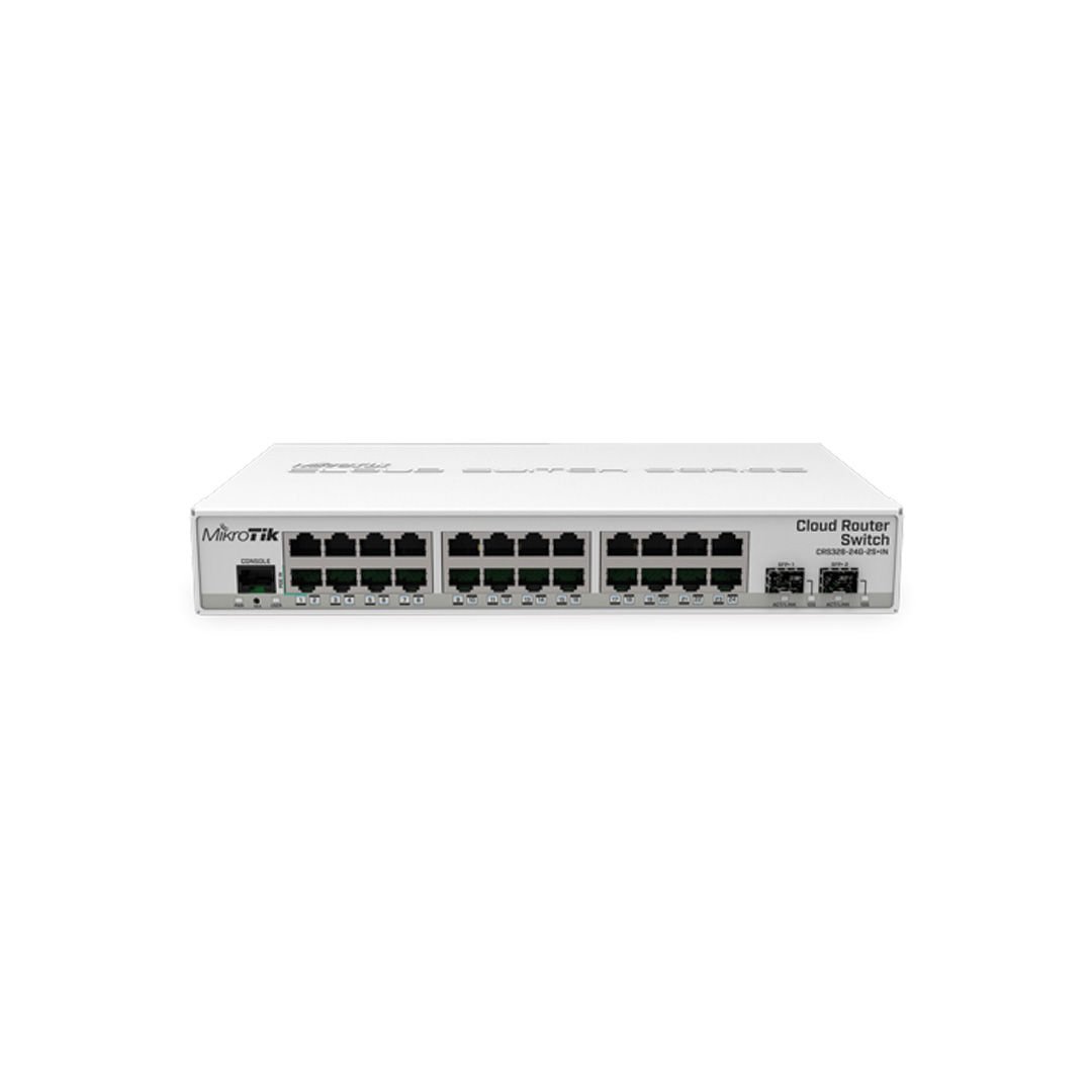 Mikrotik CRS326-24G-2S+IN Cloud Router Switch 24xGigabit 2xSFP+ Level 5 Switch