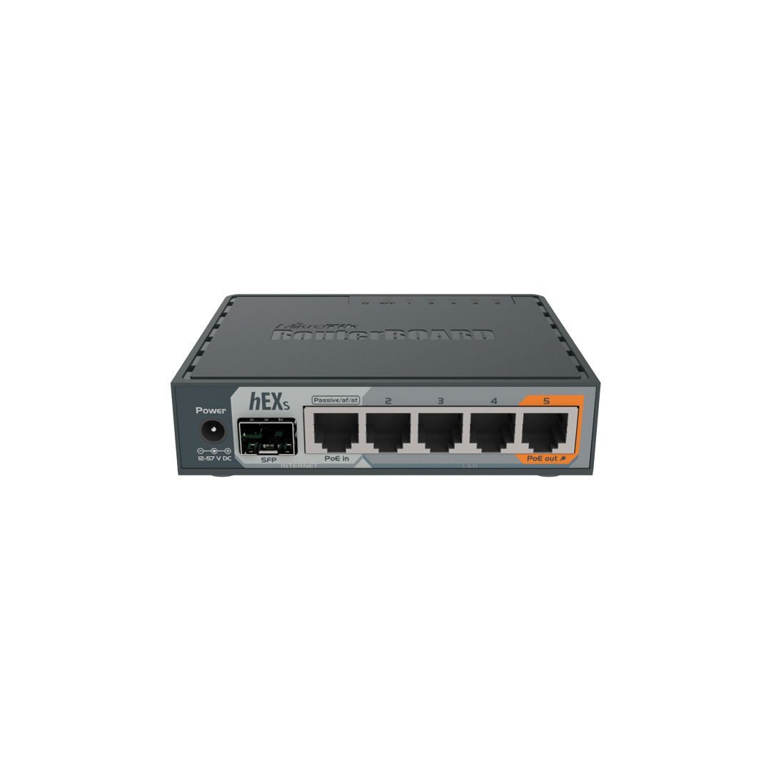 Mikrotik RB760iGS hEX S 5xGigabit LAN, USB, L4, Router / Firewall / Hotspot