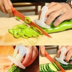 Ayarlanabilir Bıçak Parmak Kesme Koruyucu Aparat 5 Adet Plastik